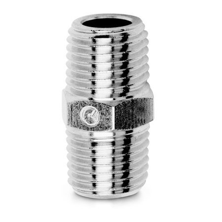 Camozzi Hex Nipple, 1/8" NPT 2500 02-02